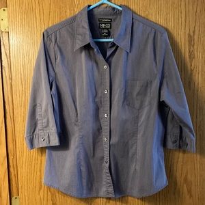 NY & Co 3/4 length sleeve shirt